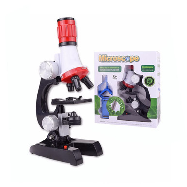 Microscope Accessories Kit Microscope Kit Lab with Phone Holder LED ...