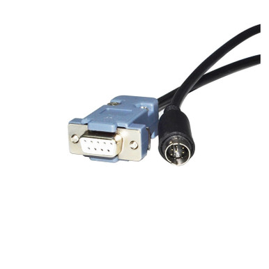 RS232 DB9 9 Adaptateur Femelle à 8 Prise Mini DIN Mâle Câble De Programmation PL - Foto 2