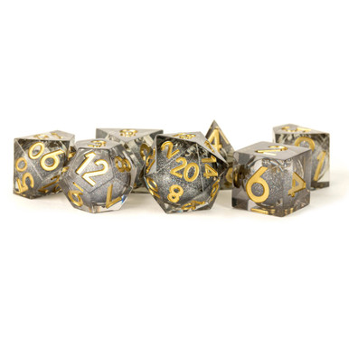 FanRoll DND-Würfel-Set – Schildkrötenwürfel Aus Kunstharz, 16 Mm, 7-teilig, Für Dungeons & Dragons