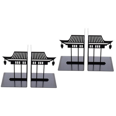 12x Bookshelf Wire Supports – Hanging & Snap-ins Book Dividers/Ends – Adjustable 5-11" Shelves