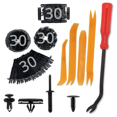 4 in 1 Wrangler Grille Fastener Retainer Clips, Fender Flare & Rocker