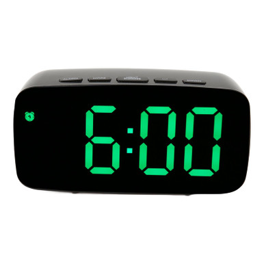 gernie Digital Alarm Clock Plug in for Led Clock Mirror Large Font ...