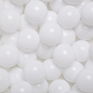 TRENDPLAY White Ball Pit Balls BPA Free Non-Toxic Plastic Balls for ...