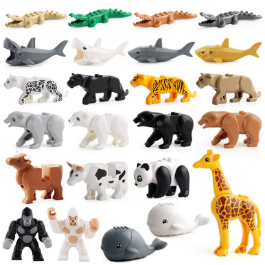 Mini Cartoon Dog Building Blocks Micro Particelle Mattoni di