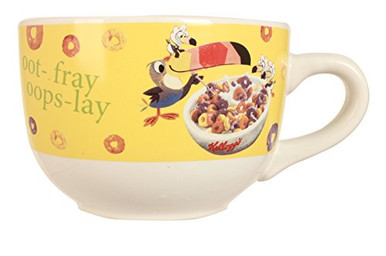 Mug Vintage Kellogg's Froot Loops Rouge - Neuf Avec Son Emballage | Tasse Collection Céréales
