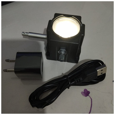 RADHAX Microscope Kit White Rechargeable Light Lighting Bottom ...