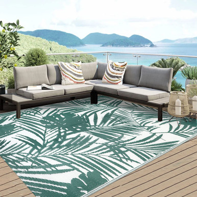 Famibay Outdoor Tapijt Waterdichte Tuin Patio Tapijten Plastic Stro Matten Omkeerbare Tuin Tapijt Mat Outdoor Lichtgewicht Draagbare Picknick Deken voor Camping RV Dek Strand Balkon
