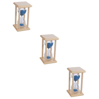Ciieeo 3pcs Hourglass Timer Tabletop Hourglass 15 Minute Hourglass ...