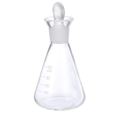 Lab Scale Flask SaditY 1pc Flask Science Beakers Lab Beakers Narrow Mouth Erlenmeyer ...