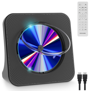 Gueray DVD Player for TV All Region Free Desktop DVD/CD Player for Home ...