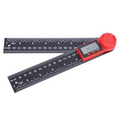 Enhanced Electronic Digital Angle Ruler 360° Protractor Length ...