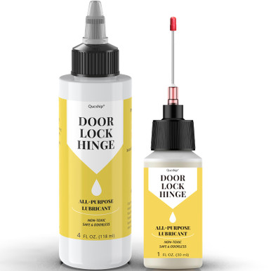 Door Hinge Lubricant kit 4 oz + 1 oz Combo, Long-Lasting Lock
