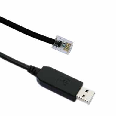 USB To RJ12 Cable For Skywatcher Synscan Hand Controller - 6FT Telescope Firmware Update Cable