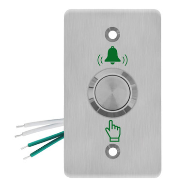 Ip67 Bell Ringer Waterproof IP67 Door Bell Button Switch Stainless Steel NO&NC Output ...