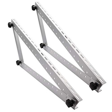 DoCred Adjustable Solar Panel Mount Mounting Brackets Folding Tilt Legs ...