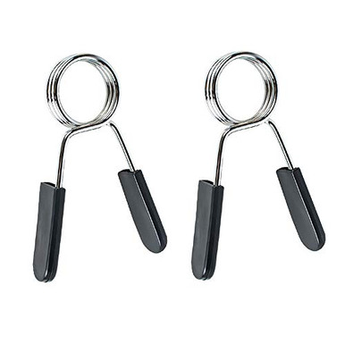 Yiliaw Spring Clips Set of 2 - for 2 inch Olympic Barbell Weight and ...