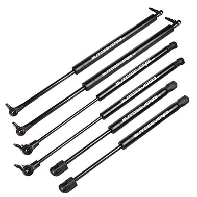 Lift Supports for 1999-2004 Jeep Grand Cherokee Rear Window Glass