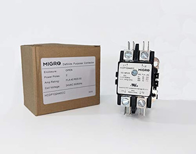 Migro 2 Pole 40 AMP Heavy Duty AC Contactor Replaces Virtually All ...