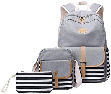 Gazigo Girls Bunny Backpack With Lunch Bag - Cute Elementary School Bookbag For Kindergarten & Preschool