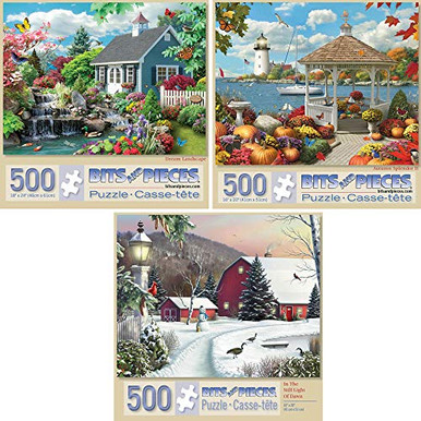 Bits and Pieces - 500 Piece Jigsaw Puzzle for Adults 18" X 24" - Value ...