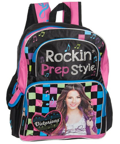 Full Size Rockin' Preppy Style Victorious Backpack - Victoria Justice ...