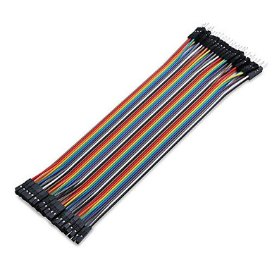 40pcs 7.87inch Length Breadboard Jumper Wires/Dupont Cable Board ...