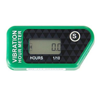 Runleader HM016B Vibration Activated Wireless Digital Hour Meter Hour ...
