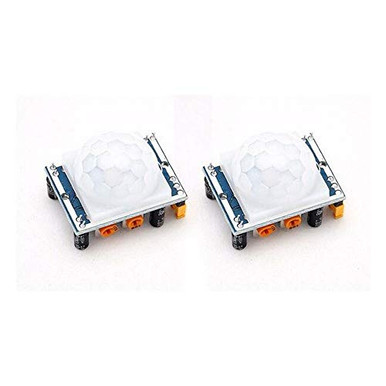 DEVMO 2PCS Pyroelectric Infrared IR PIR Motion Sensor Detector Module ...