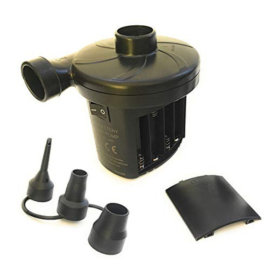 Electric Air Pump Battery Powered Air Mattress Pump, Portable Quick ...