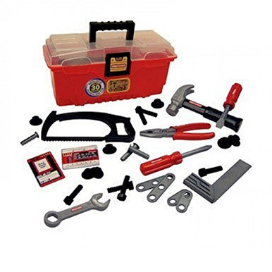 Craftsman My First Tool Box Plastic Ages 3 And Up 31 Pieces ...