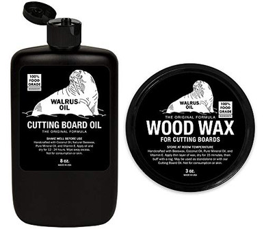 WALRUS OIL - Cutting Board Oil and Wood Wax Set. for Cutting Boards
