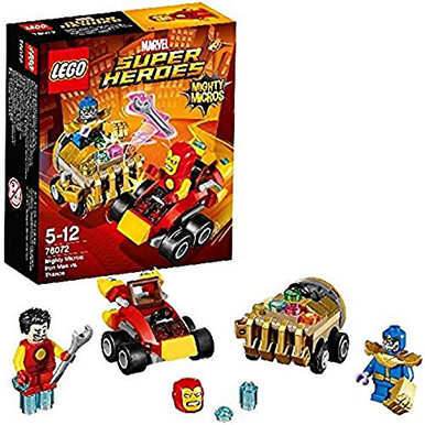 LEGO Marvel Super Heroes Mighty Micros Iron Man vs. Thanos Comics ...