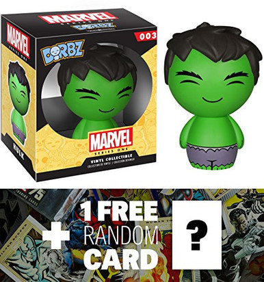 Hulk Mini Card Marvel Hulk: Funko Dorbz x Universe Mini Vinyl Figure + 1 Free Official ...
