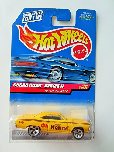 Hot Wheels #969 Sugar Rush II – Plymouth Roadrunner 1970, Scala 1/64, Anno 1999
