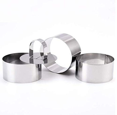 Food Rings Set Box Astra Gourmet Round Food Molding Set, Plating Forming Rings, Stainless ...