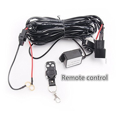 Led Light Bar Lumitek Remote Control Wiring Harness Kit 40A 12V ON/OFF ...