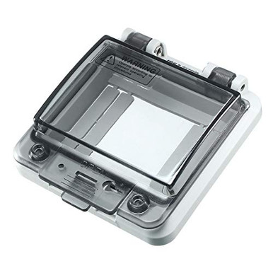 uxcell IP65 ABS Transparent Cover Power Distribution Protection Box for ...