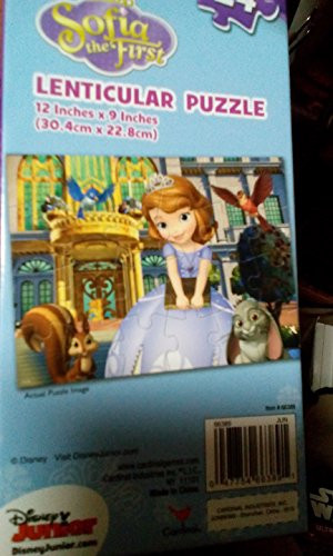 Disney Princess Sofia the First 24 Piece Lenticular Puzzle - Assorted ...