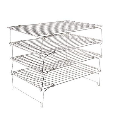 Cooling Racks With Legs Flagship 304 Grade Stainless Steel Stackable Kitchen Silver Cooling ...