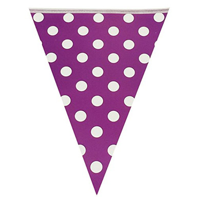 Wrapables Triangle Pennant Banner Party Decorations for Birthday ...