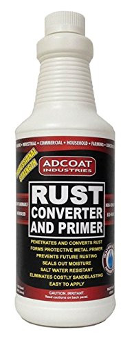 Rust Converter and Primer - Quart (32 Ounce) - One-step to Remove Rust ...