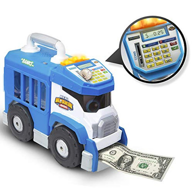 MR DUSTY REAL Workin Buddies Müllwagen mit Licht Sound EUR 15,00