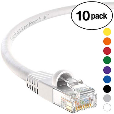 InstallerParts 1000 Ft UL 4-Leiter Kabel Spule, 26 AWG, Schwarz, Für Telefon/Netzwerk
