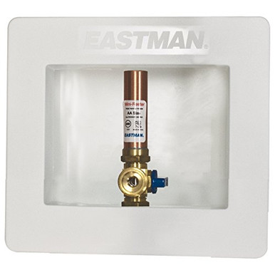 Ice Machine Outletsd Eastman 60240 Pre-assembled Ice Maker Outlet Box, 1/2-Inch CPVC with ...