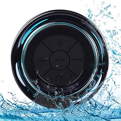 Bluetooth Shower Speakers, HAISSKY Portable Wireless Waterproof Speaker ...