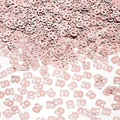 EMAAN Silver Happy Birthday Confetti Metal Foil Confetti Sequins, Party Table Scatter Decoration Exquisite Birthday Party (Silver