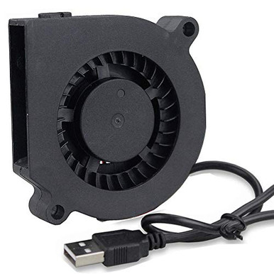 GDSTIME 5V USB Blower Fan 60mm, 60mm x 60mm x 15mm Brushless DC Cooling ...