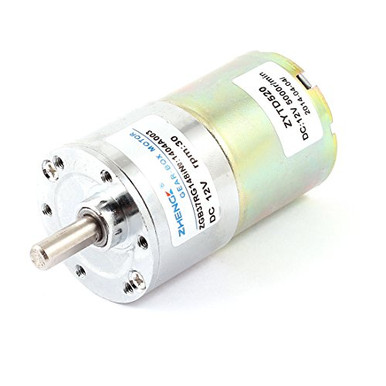 uxcell DC 12V 5000 RPM Speed 6mm Diameter Shaft Magnetic Gearbox ...