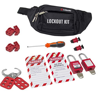 Wisamic Lockout Tagout Kit - Miniature Circuit Breaker Lockout, Group ...