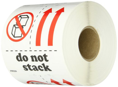 Aviditi Square International Pictorial LabelDo Not Stack 4 L x 4 W Roll ...